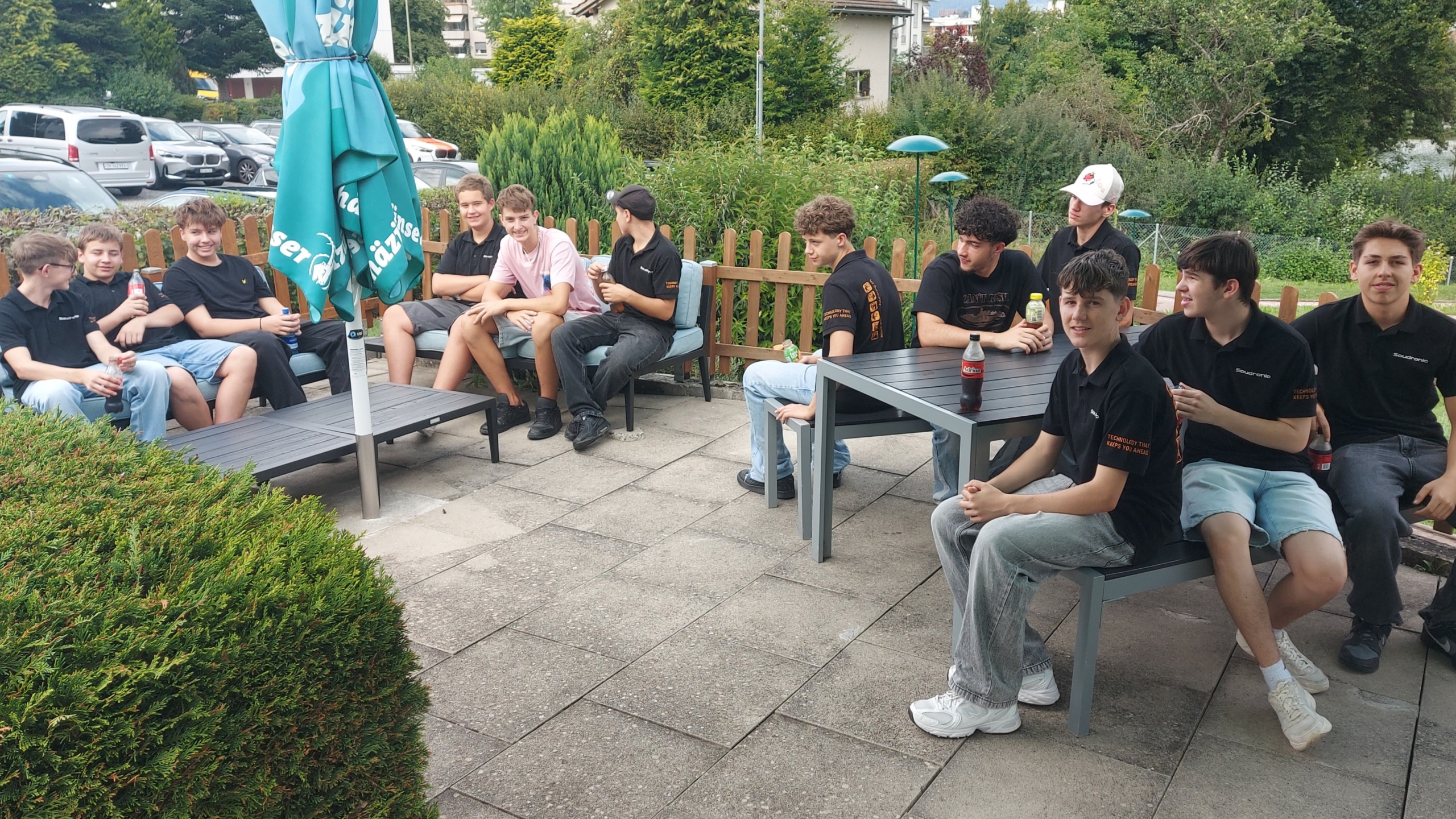 Minigolf mit den neuen Lernenden